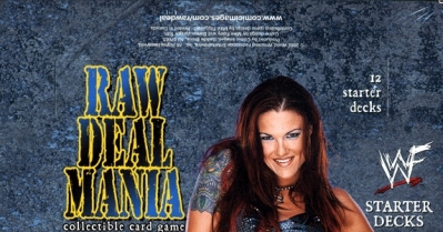 "WWF Raw Deal Mania" Starter Deck Box
