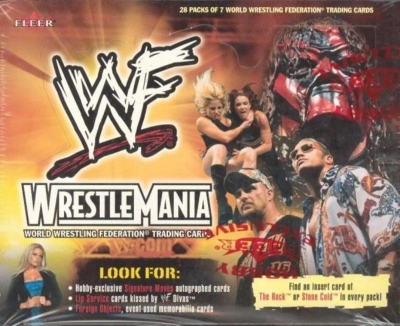 "WWF Wrestlemania" Card Box
