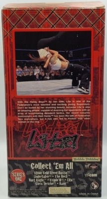 "WWF Lita" Bobblehead (Back) 
