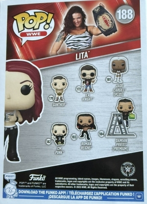 "WWE Lita" Funko Pop
